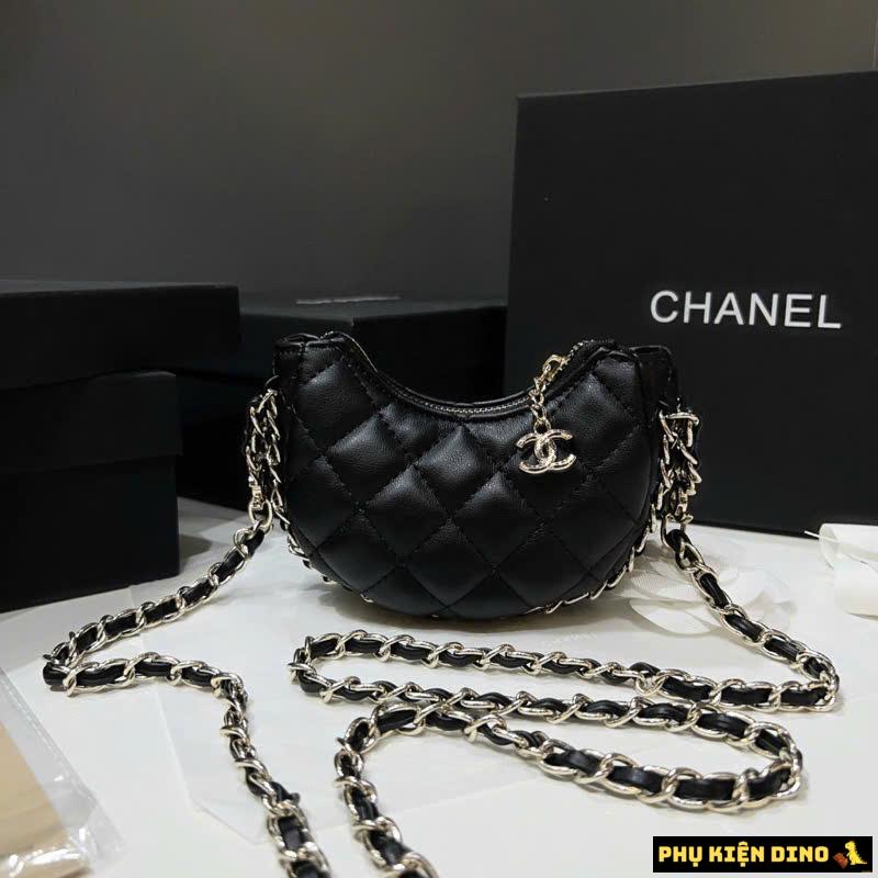 Túi Chanel 23C Mini Pouch Black Túi Chanel 23C Mini Pouch Black